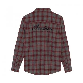 Preview: MENS PHOENIX PLAID SHIRT - GRAY