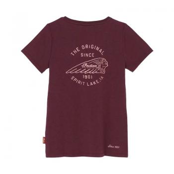 Preview: WOMENS GLITTER ORIGINAL HEADDRESS T-SHIRT - PURPLE