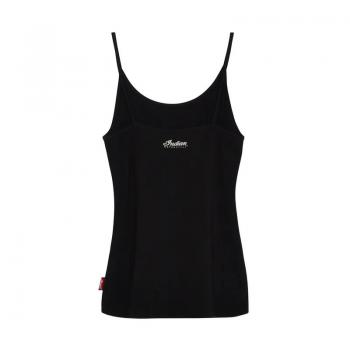 WOMENS SCRIPT LOGO CAMI - BLACK