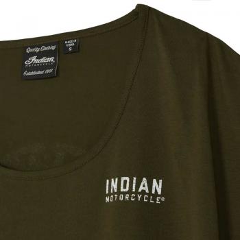 WOMENS I SCRIPT LOGO T-SHIRT - GREEN