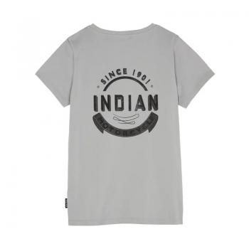 Preview: WOMENS BANNER LOGO T-SHIRT - GRAY