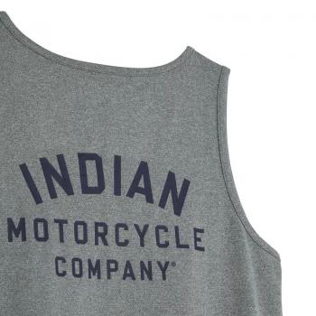 WOMENS ATHLETE LOGO PRINT TANK - GRAY
