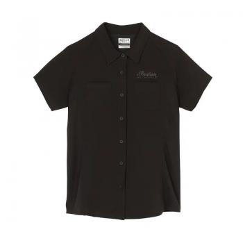WOMENS PERFORMANCE HEADDRESS SHIRT - BLACK