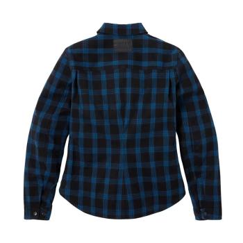 Preview: WOMENS CANYON PLAID OVERSHIRT - BLUE