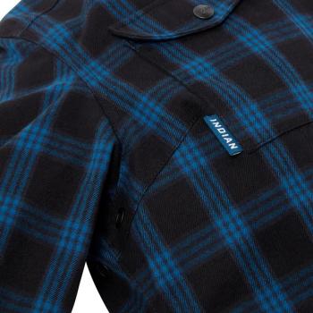 Preview: WOMENS CANYON PLAID OVERSHIRT - BLUE