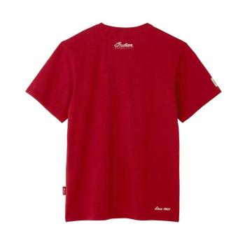 Preview: MENS USA FLAG LOGO T-SHIRT - RED