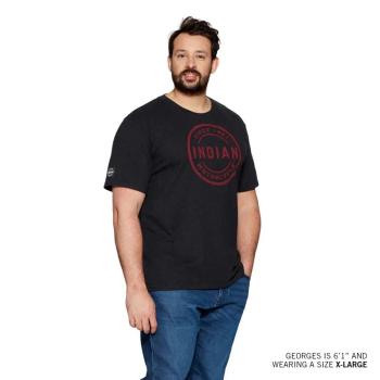 MENS CIRCLE ICON T-SHIRT - BLACK
