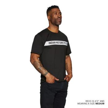 Preview: MENS BLOCK PANEL ATHLETE T-SHIRT - BLACK