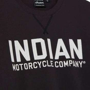 Preview: MENS CHAINSTITCH EMBROIDERY LONGSLEEVE T-SHIRT - BLACK