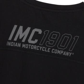 Preview: MENS IMC 1902 SLEEVE PRINT LONGSLEEVE T-SHIRT - BLACK