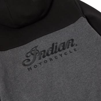 Preview: WOMENS COLORBLOCK SCRIPT HOODIE - GRAY