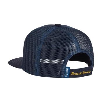 Preview: EMBROIDERED LOGO PARTS SERVICE CAP - NAVY