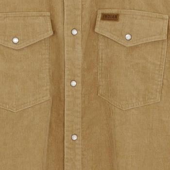 Preview: MENS WESTERN CORD SHIRT - BROWN