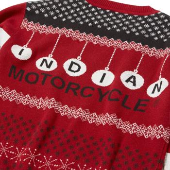 Preview: UNISEX HEADDRESS HOLIDAY SWEATER - RED Preview: UNISEX HEADDRESS HOLIDAY SWEATER - RED