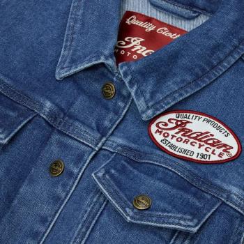 Preview: WOMENS PORTLAND DENIM VEST - BLUE