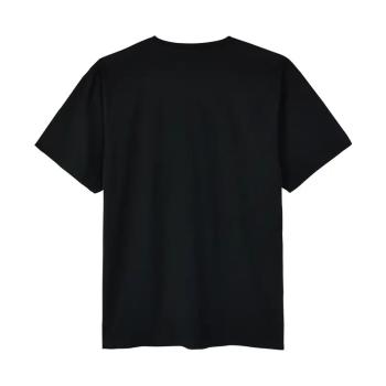 MENS ESSENTIAL SCRIPT LOGO T-SHIRT - BLACK