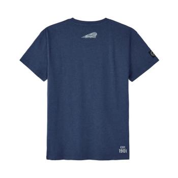MENS I SCRIPT WATERCOLOR T-SHIRT - BLUE