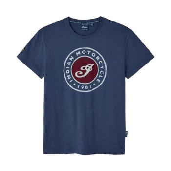 MENS I SCRIPT WATERCOLOR T-SHIRT - BLUE
