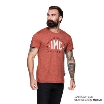 MENS IMC CUSTOM BUILDS T-SHIRT - RED