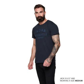 Preview: MENS TONAL BLOCK LOGO T-SHIRT - NAVY