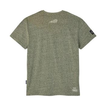 Preview: MENS BLOCK LOGO MARL T-SHIRT - GREEN