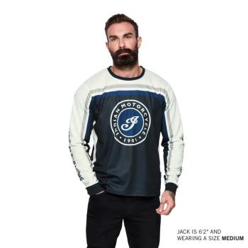 Preview: MENS I SCRIPT PERFORMANCE RACING LONG SLEEVE T-SHIRT - BLUE