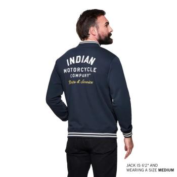 Preview: MENS EMBROIDERED PARTS SERVICE BOMBER JACKET - NAVY