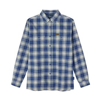MENS PASADENA PLAID SHIRT - BLUE
