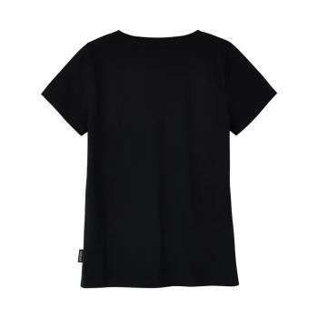 WOMENS ESSENTIAL SCRIPT LOGO T-SHIRT - BLACK