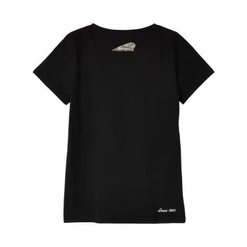 WOMENS HEADDRESS ICON T-SHIRT - BLACK