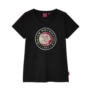 WOMENS HEADDRESS ICON T-SHIRT - BLACK
