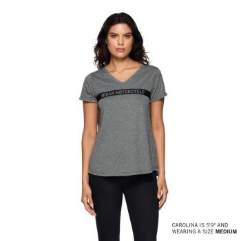 Preview: WOMENS BLOCK PANEL PERFORMANCE T-SHIRT - GRAY