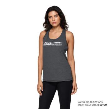 Preview: WOMENS LINE GRAPHIC PERFORMANCE TANK - BLACK