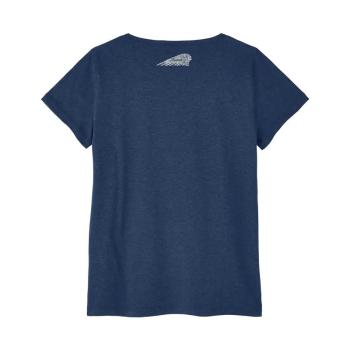 Preview: WOMENS I SCRIPT WATERCOLOR T-SHIRT - BLUE