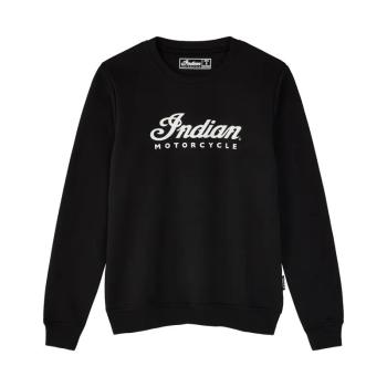 WOMENS ESSENTIAL SCRIPT LOGO SWEATSHIRT - BLACK