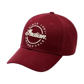 SPIRIT ICON EMBROIDERED CAP - RED