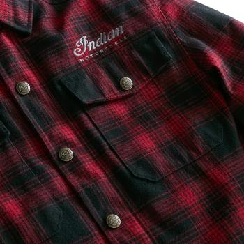 Preview: MENS RICHMOND OVER SHIRT - RED