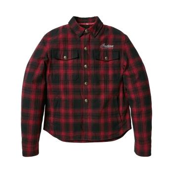 MENS RICHMOND OVER SHIRT - RED