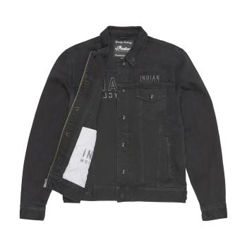 Preview: MENS ROCKINGHAM DENIM JACKET - BLACK