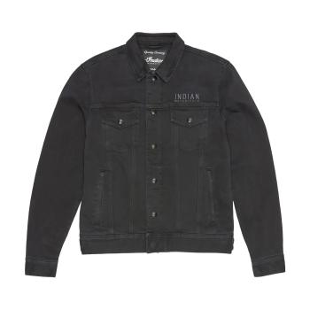 MENS ROCKINGHAM DENIM JACKET - BLACK