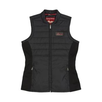 WOMENS CLAYTON THERMO VEST - BLACK