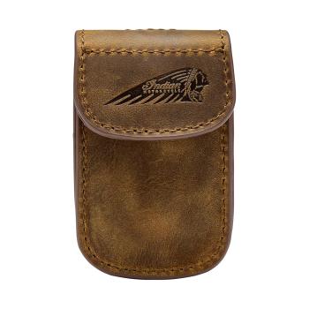 LARGE LEATHER KEY FOB CARRIER