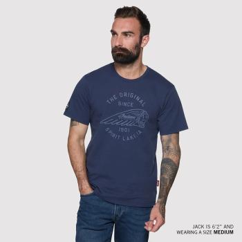 Preview: MENS ORIGINAL SPIRIT LAKE T-SHIRT - NAVY