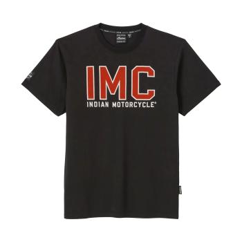 MENS IMC PRINTED LOGO T-SHIRT - BLACK