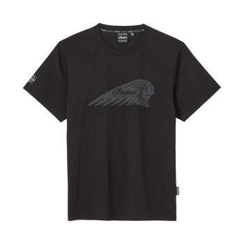 MENS HEADDRESS PRINTED TEE - BLACK