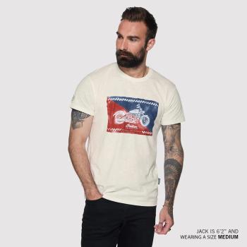 Preview: MENS SCOUT CLASSIC CHECKED T-SHIRT - WHITE Preview: MENS SCOUT CLASSIC CHECKED T-SHIRT - WHITE