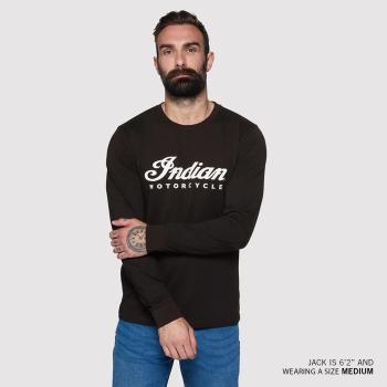 Preview: MENS ESSENTIAL SCRIPT LOGO LONG SLEEVE - BLACK Preview: MENS ESSENTIAL SCRIPT LOGO LONG SLEEVE - BLACK