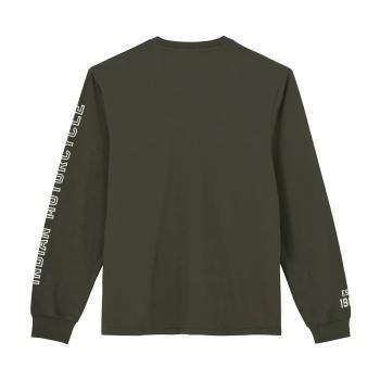 Preview: MENS LOGO SLEEVE PRINTED LONG SLEEVE - GREEN