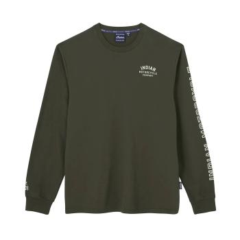 MENS LOGO SLEEVE PRINTED LONG SLEEVE - GREEN