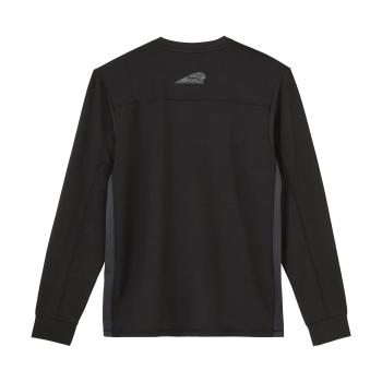 Preview: MENS OUTLINE ATHLETE LONG SLEEVE - BLACK